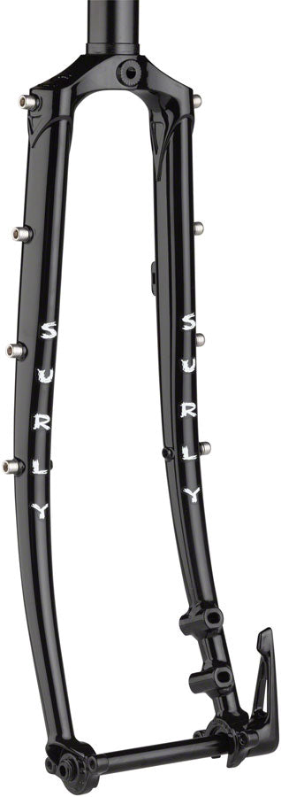 Surly Disc Trucker Fork - 700c 1-1/8" Straight 100x12 mm Thru-Axle Steel Disc BLK Cyclocross/Hybrid Fork Surly   
