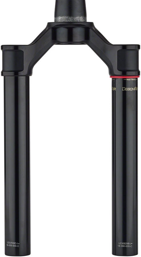RockShox Crown/Steerer/Uppertube - Debonair 29 Boost 44 Offset Aluminum Taper BLK Ano SID SL Ultimate 32mm 100-110mm  - D1 2024+ Crown/Steerer/Uppertube Assembly RockShox   