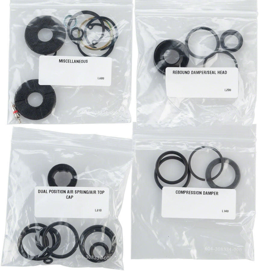 RockShox Full Service Kit Dual Position Air/Motion Control DNA 2012 Revelation New Dual Wing Adjuster Knob Service Kit RockShox   