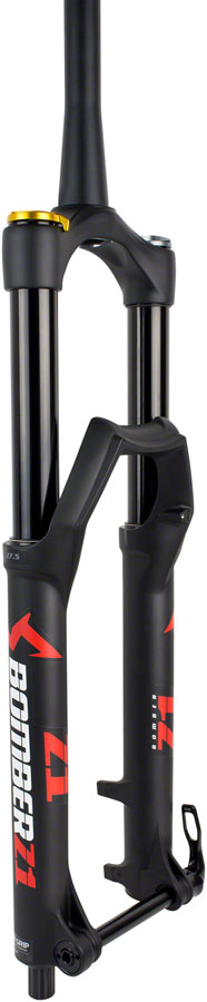 Marzocchi Bomber Z1 Suspension Fork - 27.5" 170 mm 15 x110 mm 44 mm Offset Matte BLK GRIP Sweep Adjust Suspension Fork Marzocchi   