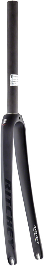 Ritchey WCS Carbon Road Fork - 1-1/8" 46mm Rake 2020 Model Matte Carbon Road Fork Ritchey   