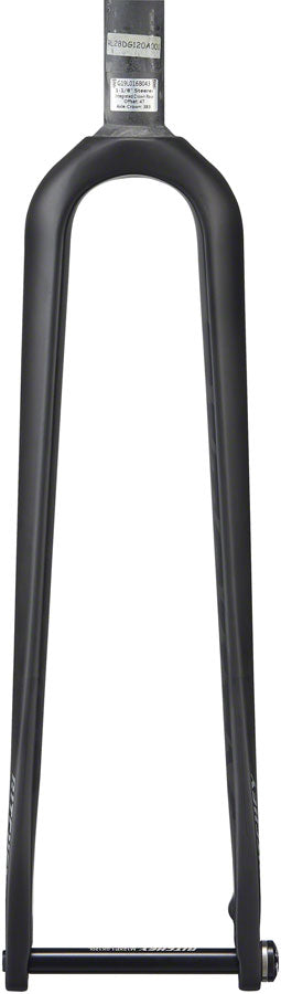 Ritchey WCS Carbon Gravel Fork - 1-1/8" 47mm Rake QR12 Flat Mount 2020 Model Matte Carbon Cyclocross/Hybrid Fork Ritchey   