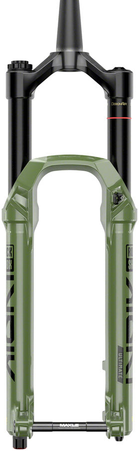 RockShox Lyrik Ultimate Charger 3 RC2 Suspension Fork - 27.5" 160 mm 15 x 110 mm 37 mm Offset Green D1 Suspension Fork RockShox   