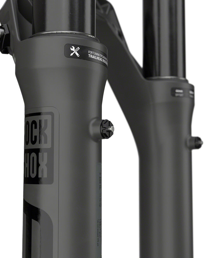 RockShox ZEB Ultimate Charger 3 RC2 Suspension Fork - 27.5" 180 mm 15 x 110 mm 44 mm Offset Gray A2 Suspension Fork RockShox   