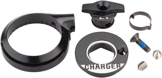 RockShox Charger RLC Compression Damper Knob Kit - Remote 10mm 2013+ Pushloc / OneLoc / TwistLock SID RLC B1 SID Ultimate B4 Adjuster Knob & External Hardware RockShox   