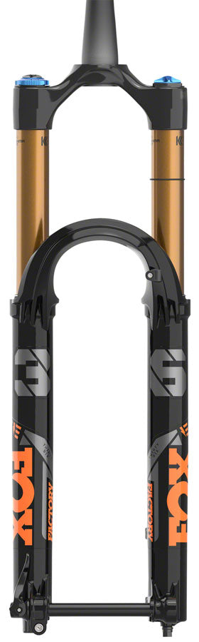 FOX 36 E-Optimized Factory Suspension Fork - 27.5" 160 mm 15QR x 110 mm 44 mm Offset Shiny BLK Grip 2 Suspension Fork Fox Shox   