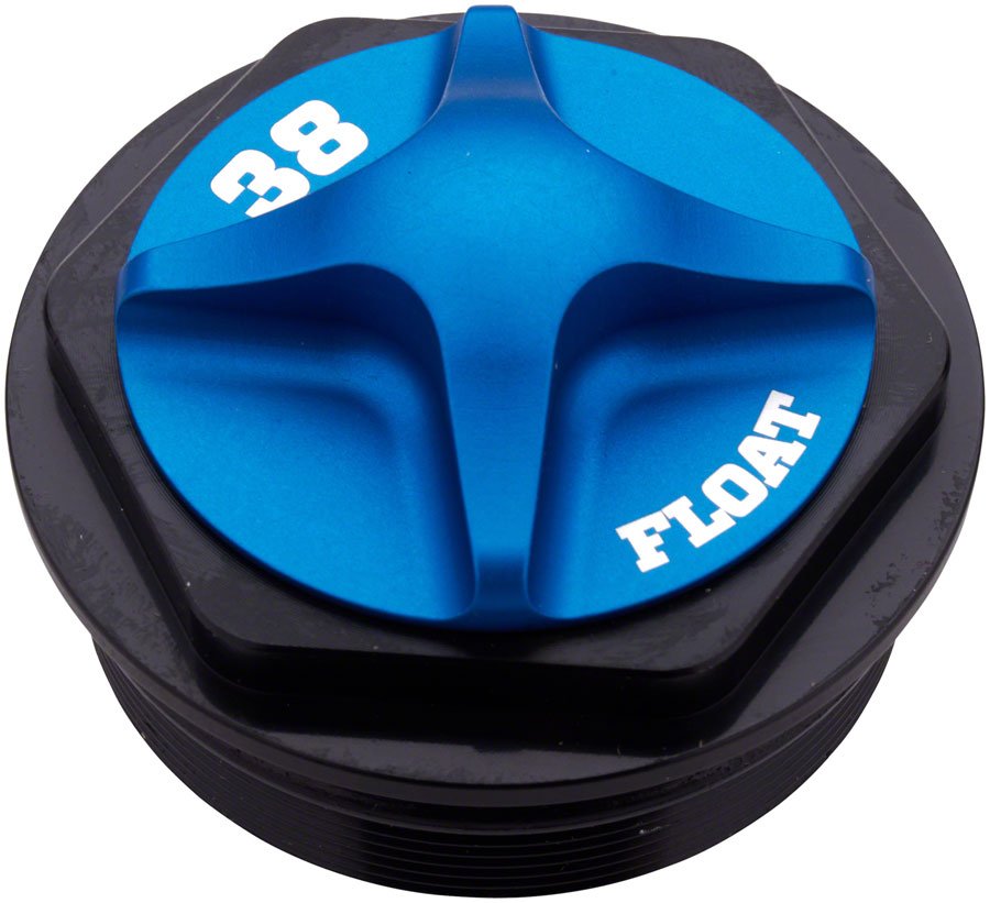 FOX Topcap Assembly - 2021 38 FLOAT NA2 Black Adjuster Knob & External Hardware Fox Shox   