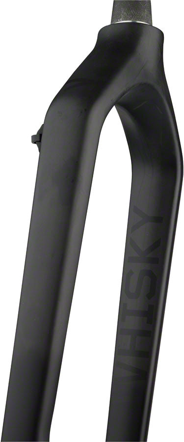 WHISKY No.9 Fat Fork - 15 x 150mm Thru-Axle 1.5" Tapered Carbon Steerer Post Mount Disc 51mm Offset Matte BLK Rigid Mountain Fork Whisky Parts Co.   