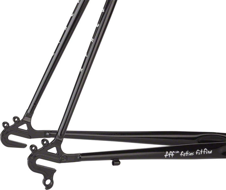 Surly Cross Check 42cm Frameset Gloss Black Cyclocross Frames Surly   