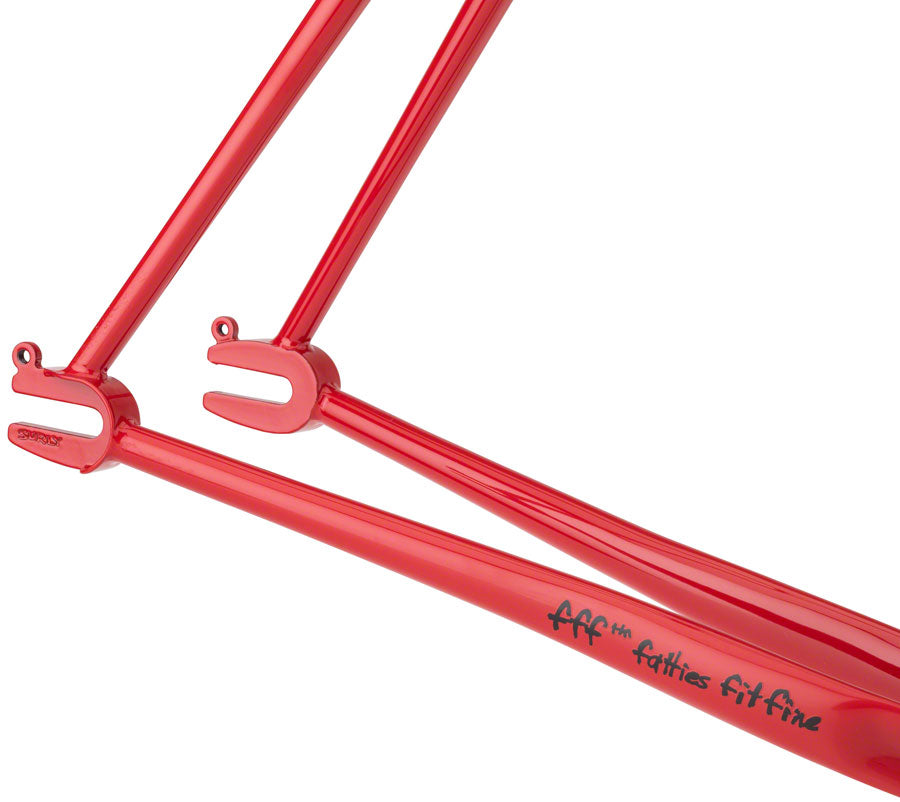 Surly Steamroller Frameset - 700c Steel Shag Carpet Orange 53cm Track Frames Surly   