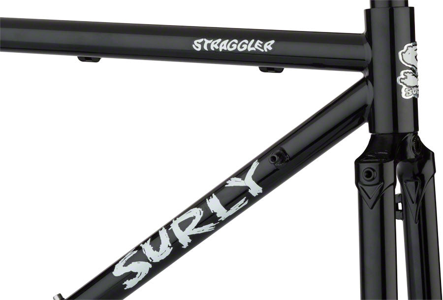 Surly Straggler 700c Frameset 60cm Gloss Black Cyclocross Frames Surly   