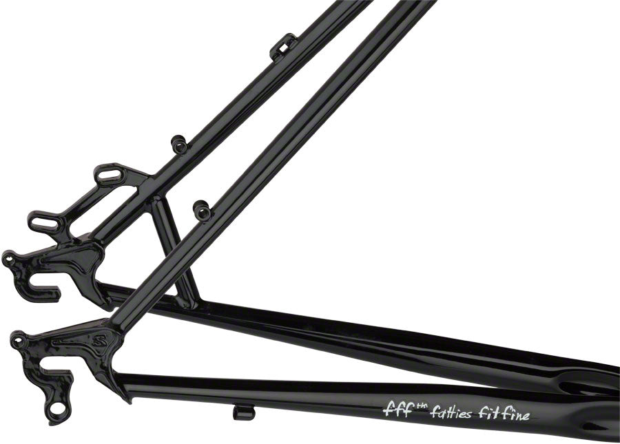 Surly Straggler 700c Frameset 58cm Gloss Black Cyclocross Frames Surly   