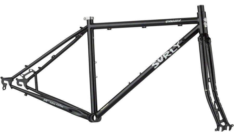 Surly Straggler 700c Frameset 60cm Gloss Black Cyclocross Frames Surly   