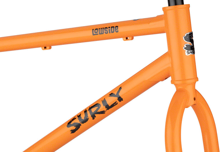 Surly Lowside Frameset - 27.5" Steel Dream Tangerine X-large Mountain Frame Surly   