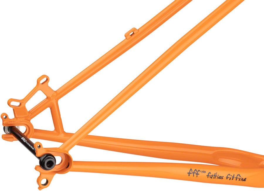 Surly Lowside Frameset - 27.5" Steel Dream Tangerine X-large Mountain Frame Surly   
