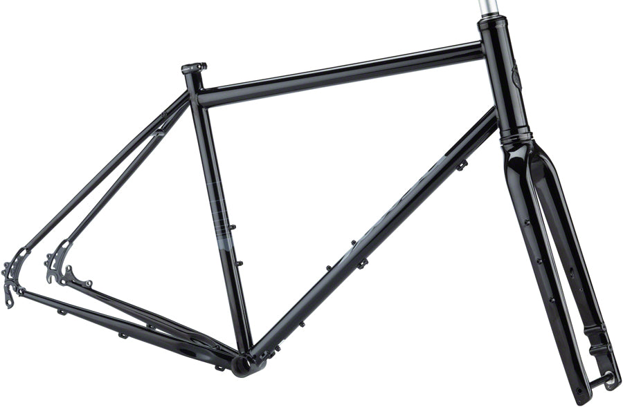 Salsa Vaya Frameset - 700c Steel Black 54cm Touring Frame Salsa   