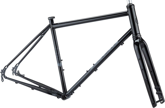 Salsa Vaya Frameset - 700c Steel Black 49.5cm Touring Frame Salsa   