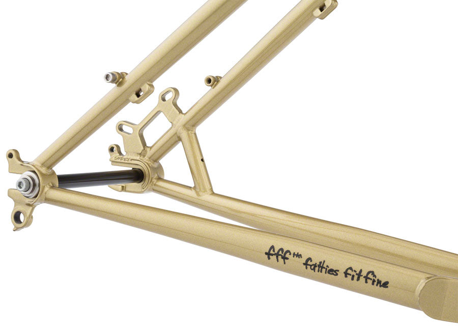 Surly Karate Monkey Frameset - 27.5" Steel Fools Gold X-Small Mountain Frame Surly   