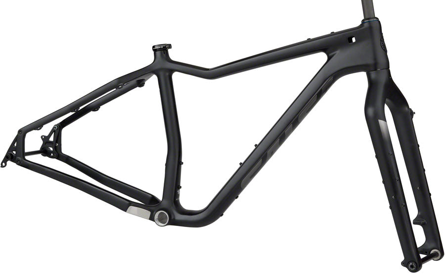 Salsa Heyday! C Frameset - Carbon Black Small Fat Bike Frame Salsa   