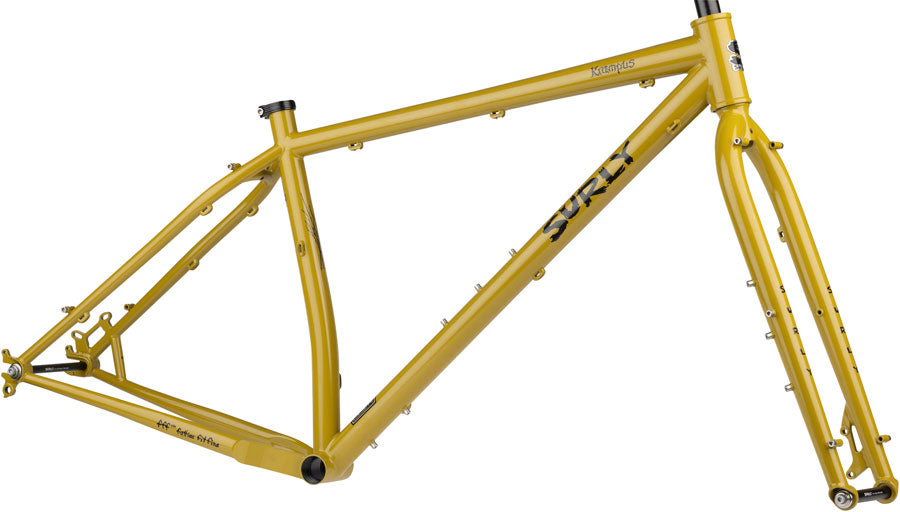 Surly Krampus Frameset - 29" Steel Nose Drip Curry X-Large Mountain Frame Surly   