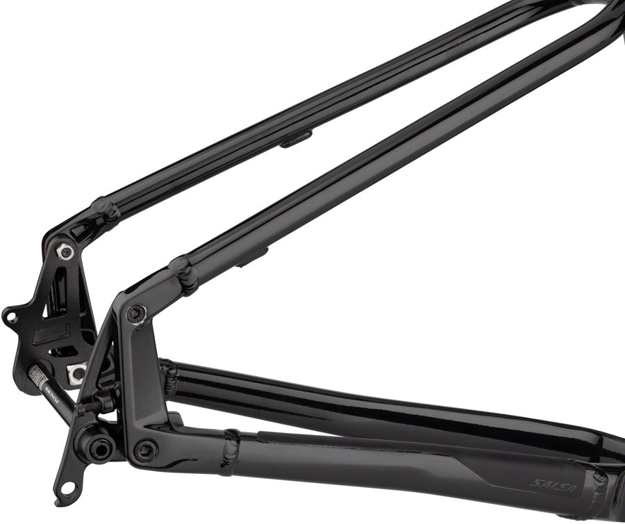 Salsa Timberjack Frame - 29"/27.5" Aluminum Black Medium Mountain Frame Salsa   
