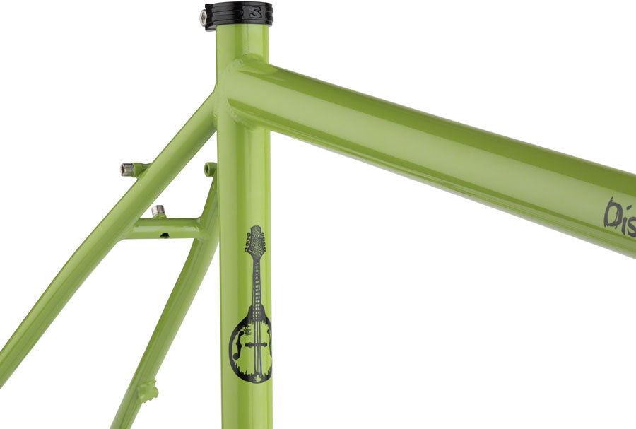 Surly Disc Trucker Frameset - 700c Steel Pea Lime Soup 60cm Touring Frame Surly   