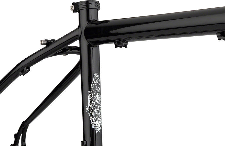 Surly Bridge Club Frameset - 27.5"/700c Steel Black X-Large Touring Frame Surly   