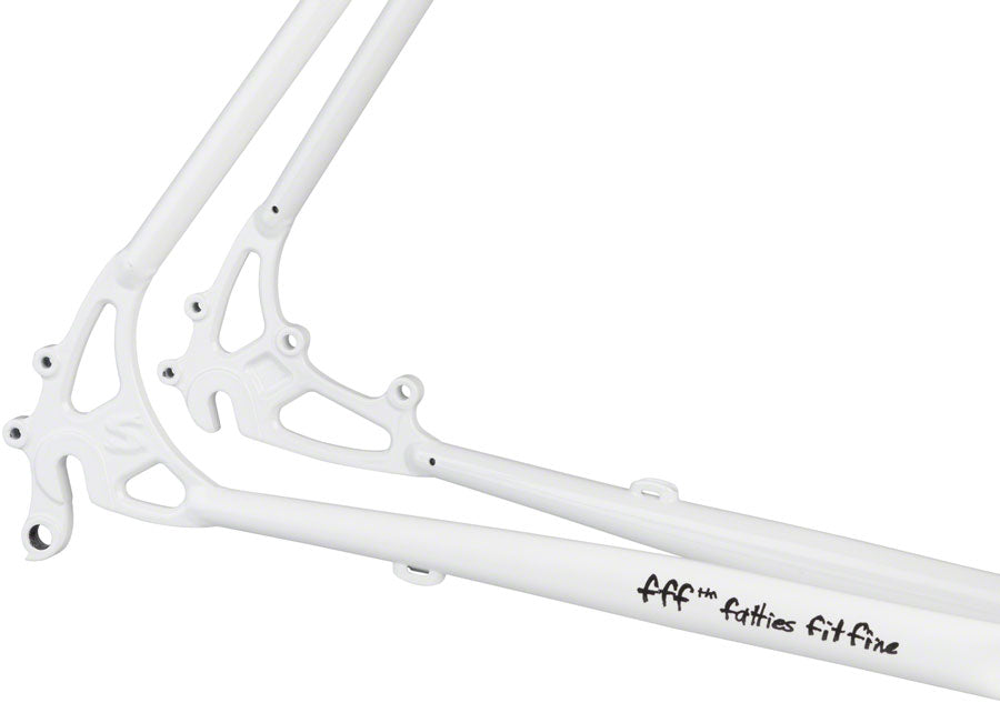 Surly Preamble Frameset - 650b Thorfrost White Small All-Road Frame Surly   