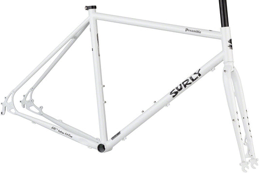 Surly Preamble Frameset - 650b Thorfrost White X-Small All-Road Frame Surly   