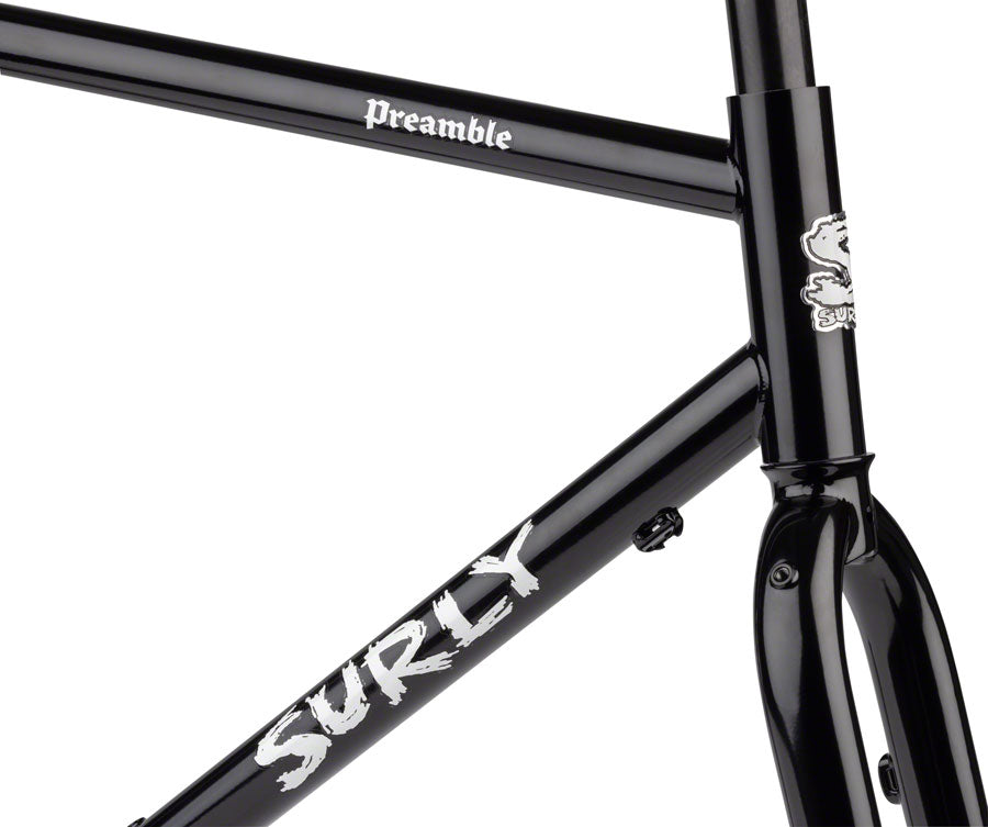 Surly Preamble Frameset - 700c Black X-Large All-Road Frame Surly   