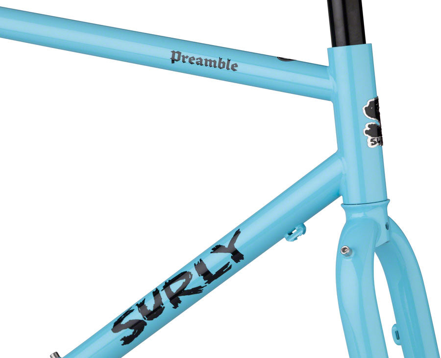 Surly Preamble Frameset - 700c Skyrim Blue Large All-Road Frame Surly   