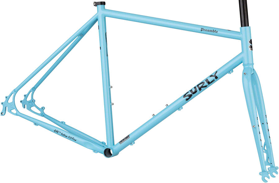 Surly Preamble Frameset - 650b Skyrim Blue Small All-Road Frame Surly   