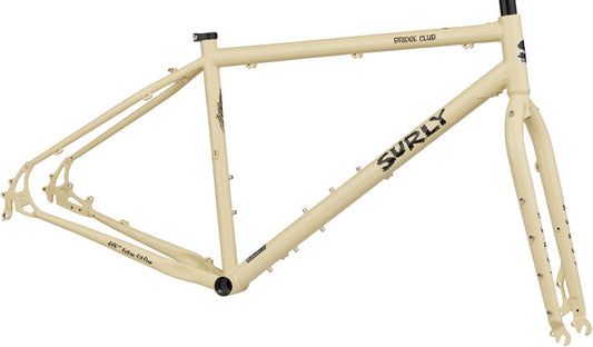 Surly Bridge Club Frameset - 27.5"/700c Steel Whipped Butter X-Large Touring Frame Surly   
