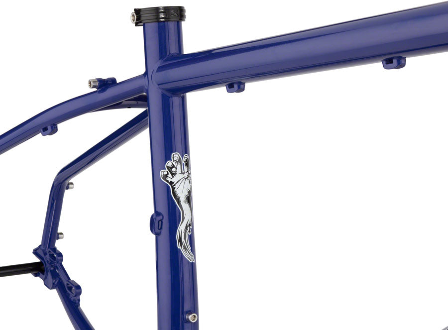 Surly  Grappler Frameset - 27.5 Steel Subterranean Homesick Blue Medium Touring Frame Surly   