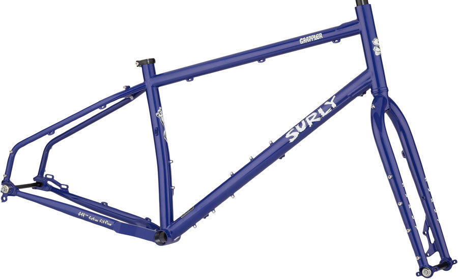 Surly  Grappler Frameset - 27.5 Steel Subterranean Homesick Blue Large Touring Frame Surly   