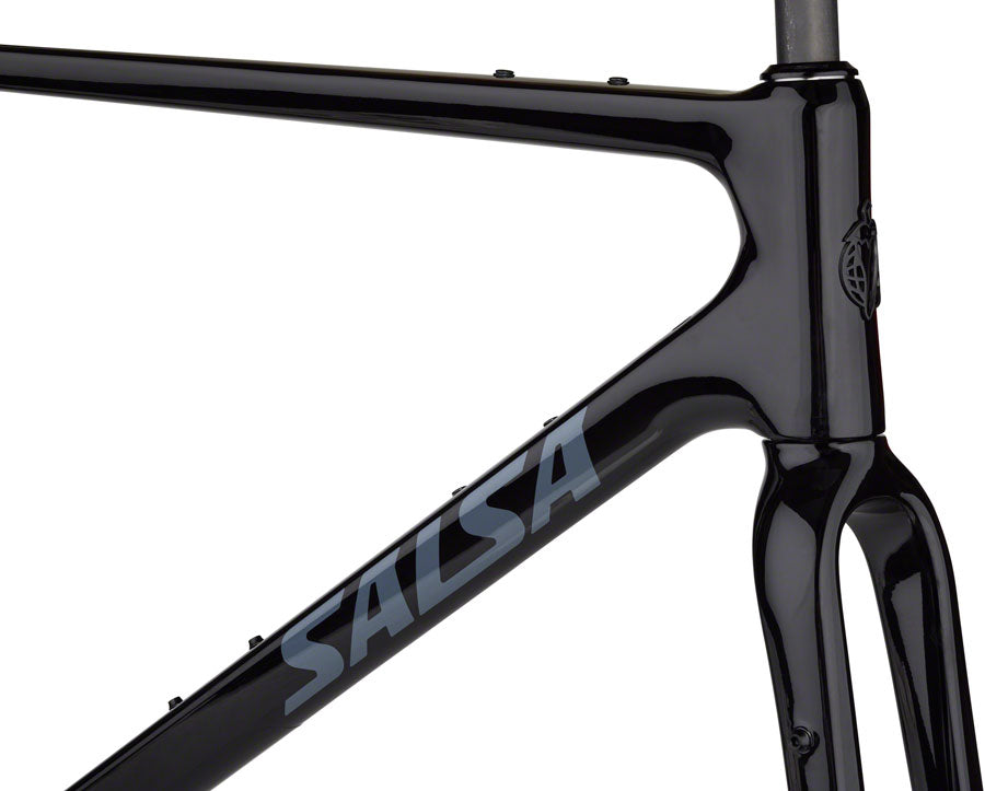 Salsa Warbird C Frameset - 700c Carbon Black 61cm All-Road Frame Salsa   