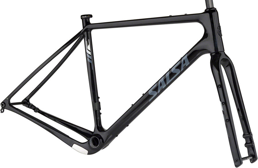 Salsa Warbird C Frameset - 700c Carbon Black 56cm All-Road Frame Salsa   