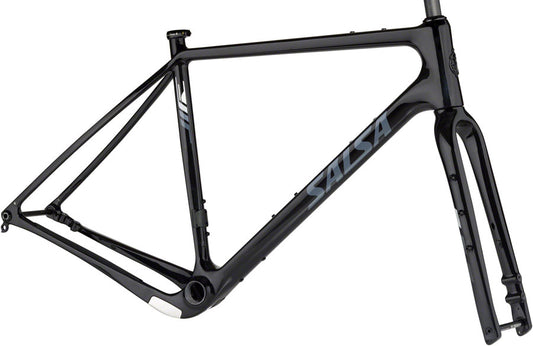 Salsa Warbird C Frameset - 700c Carbon Black 52.5cm All-Road Frame Salsa   