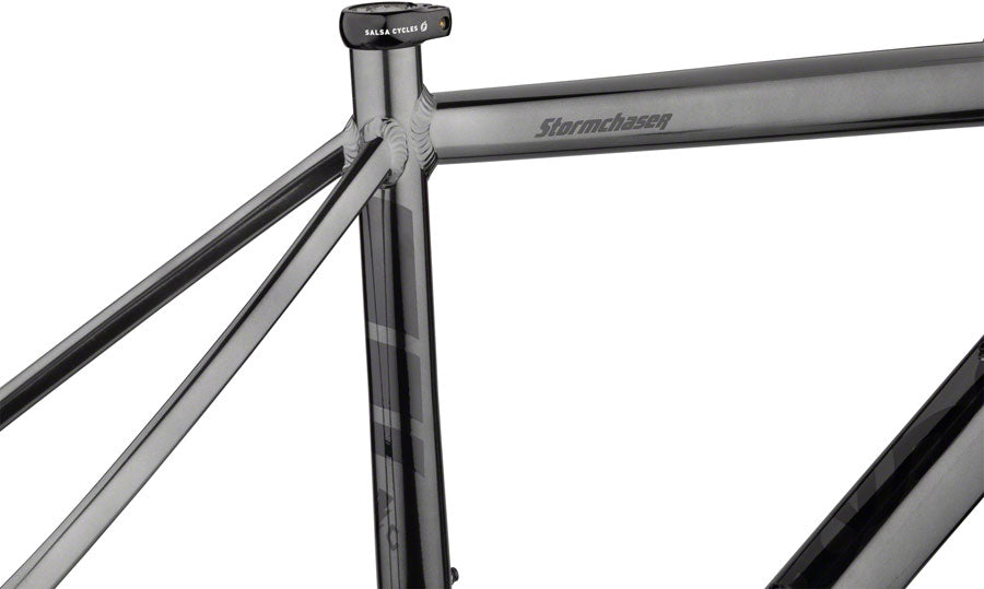Salsa Stormchaser Frame - Aluminum Black 57.5cm All-Road Frame Salsa   