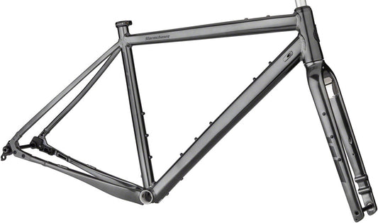 Salsa Stormchaser Frame - Aluminum Black 61cm All-Road Frame Salsa   