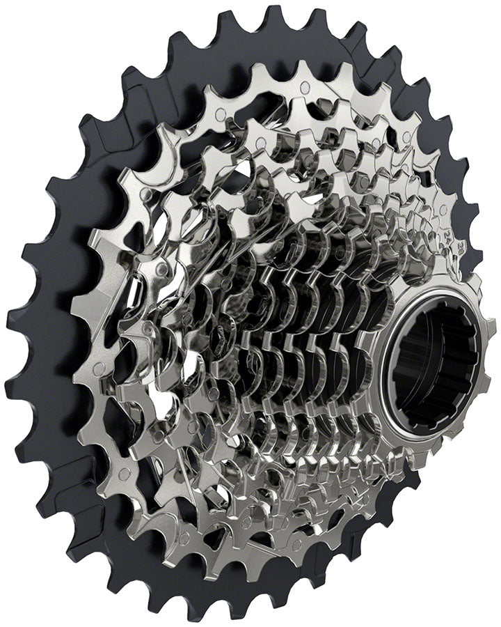 SRAM Force AXS XG-1270 Cassette - 12-Speed 10-33t Silver For XDR Driver Body D1 Cassettes and Cogs SRAM   