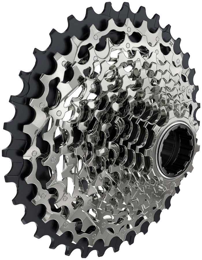 SRAM Force AXS XG-1270 Cassette - 12-Speed 10-36t Silver For XDR Driver Body D1 Cassettes and Cogs SRAM   