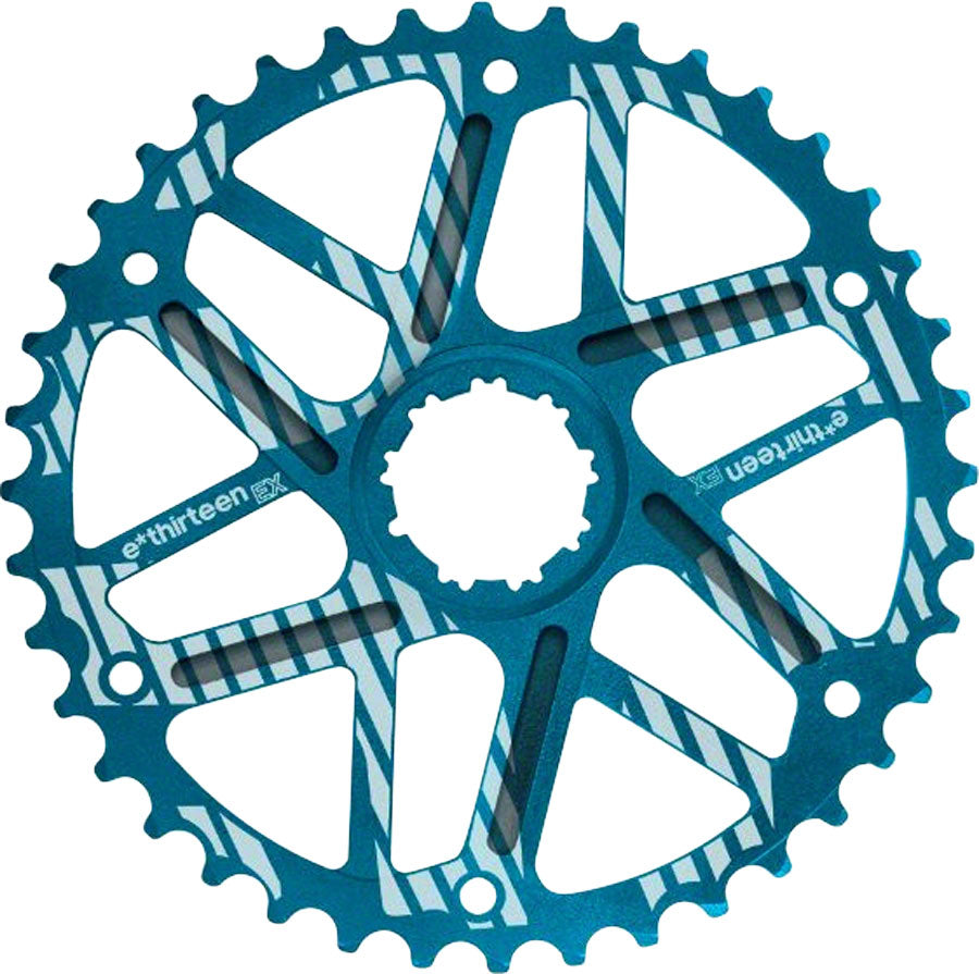 e*thirteen Extended Range Cog 40t Shimano 34t Compatible Blue Range Extending Cassette Cogs E*thirteen   