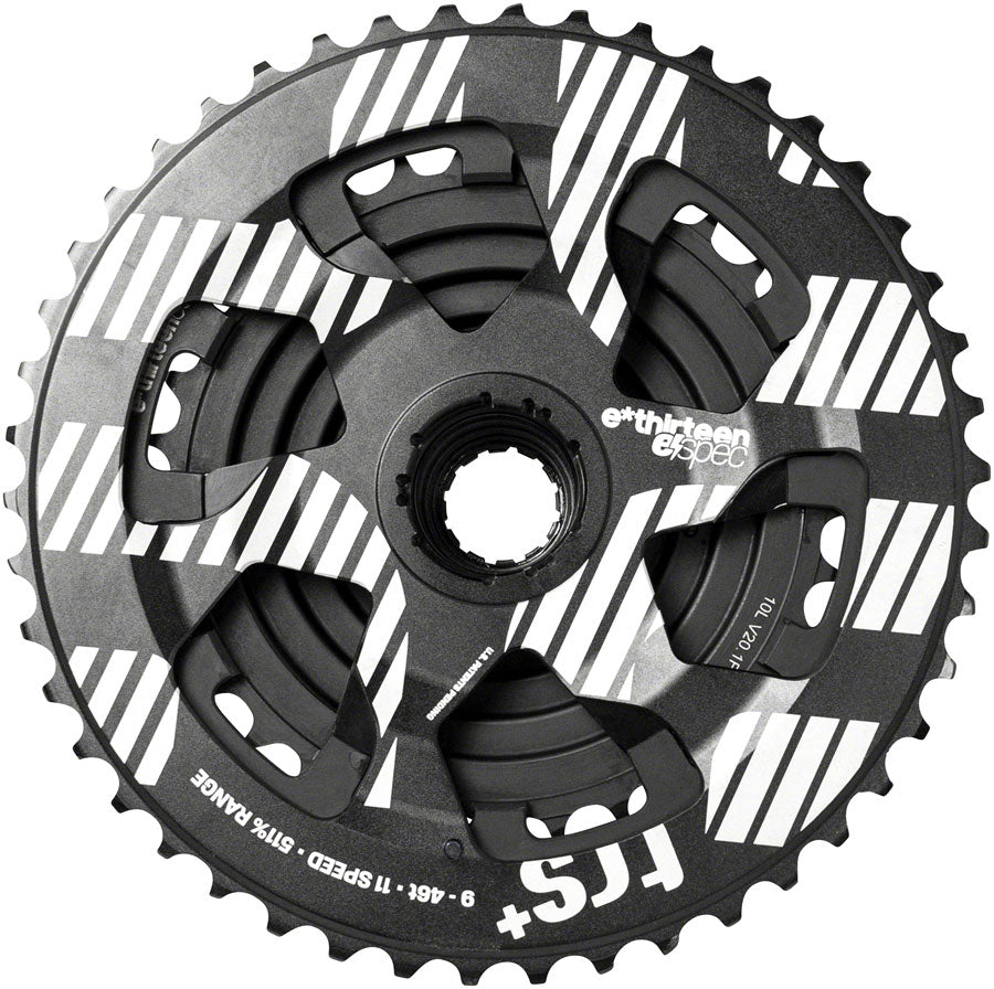 e*thirteen TRS Plus Cassette - 11 Speed 9-46t Black For XD Driver Body Cassettes and Cogs E*thirteen   