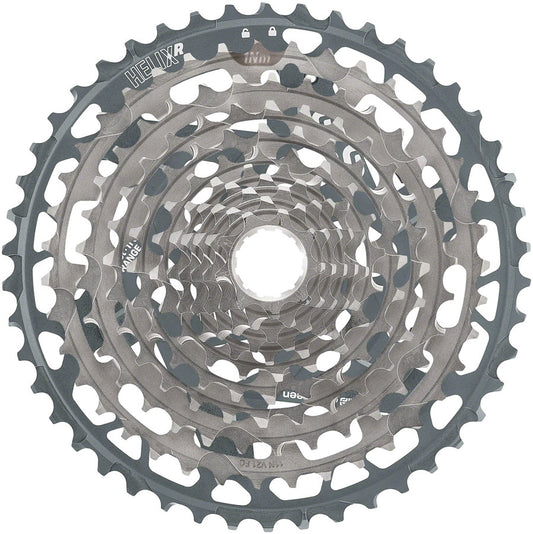 e*thirteen Helix R Cassette - 11-Speed 9-46t Nickel/Gray Cassettes and Cogs E*thirteen   