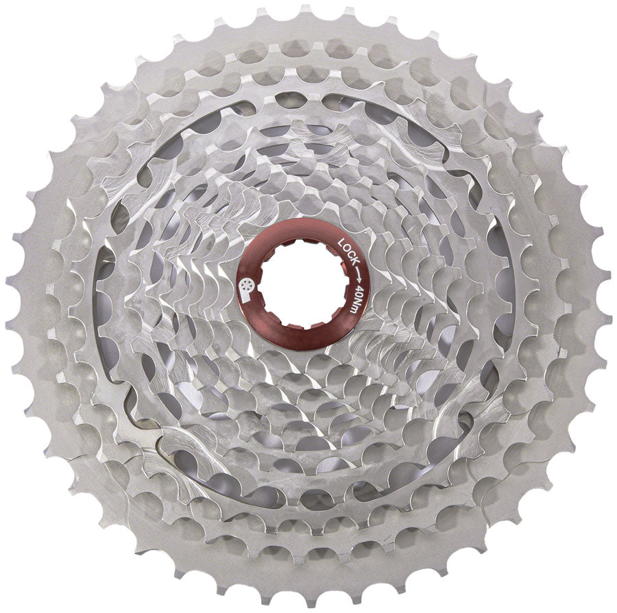 Prestacycle UniBlock PRO Gravel Cassette - 11-Speed For HG 11 Freehub 11-42 Silver Cassettes and Cogs Prestacycle   