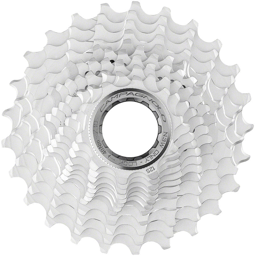 Campagnolo Super Record Wireless Cassette - 10-25t 12-Speed Silver Cassettes and Cogs Campagnolo   
