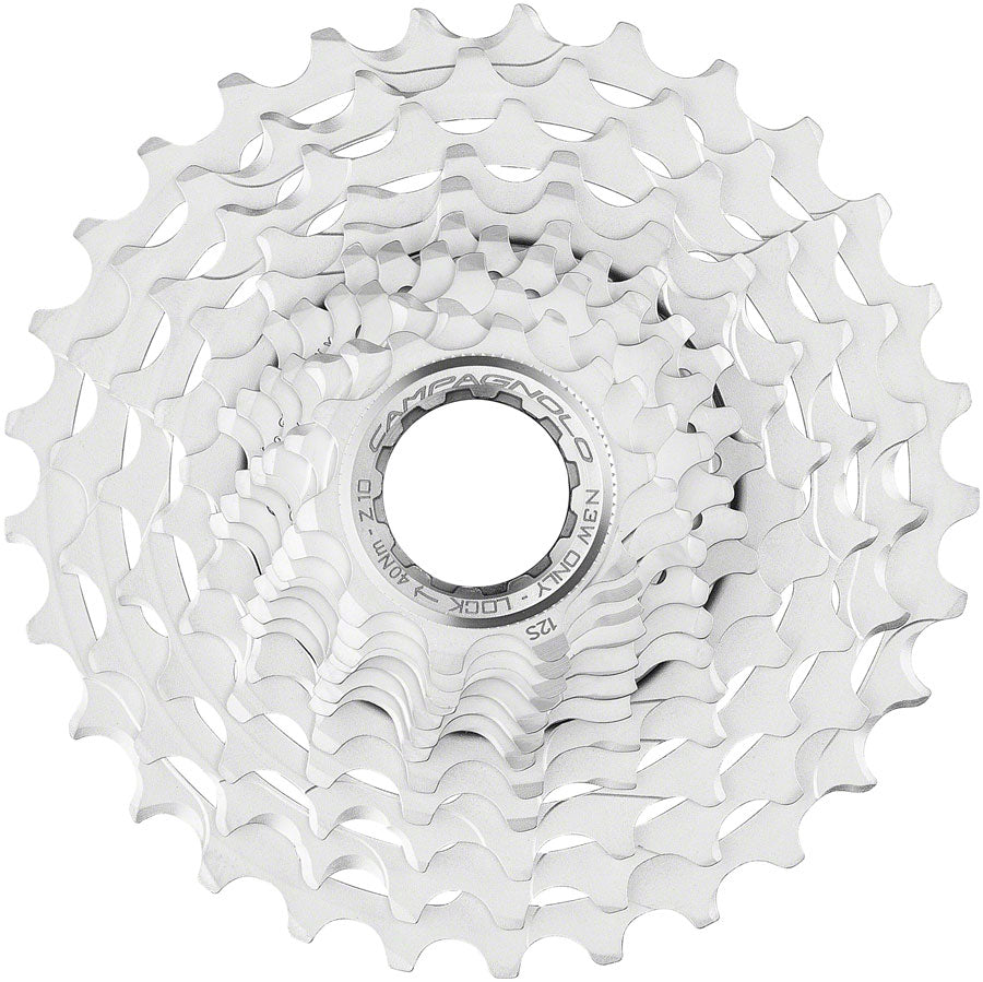 Campagnolo Super Record Wireless Cassette - 10-27t 12-Speed Silver Cassettes and Cogs Campagnolo   