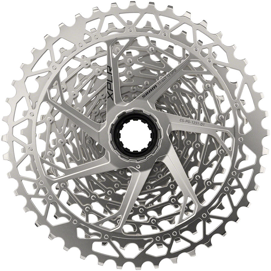 SRAM XPLR PG-1231 Cassette - 12-Speed 11-44t Silver D1 Cassettes and Cogs SRAM   