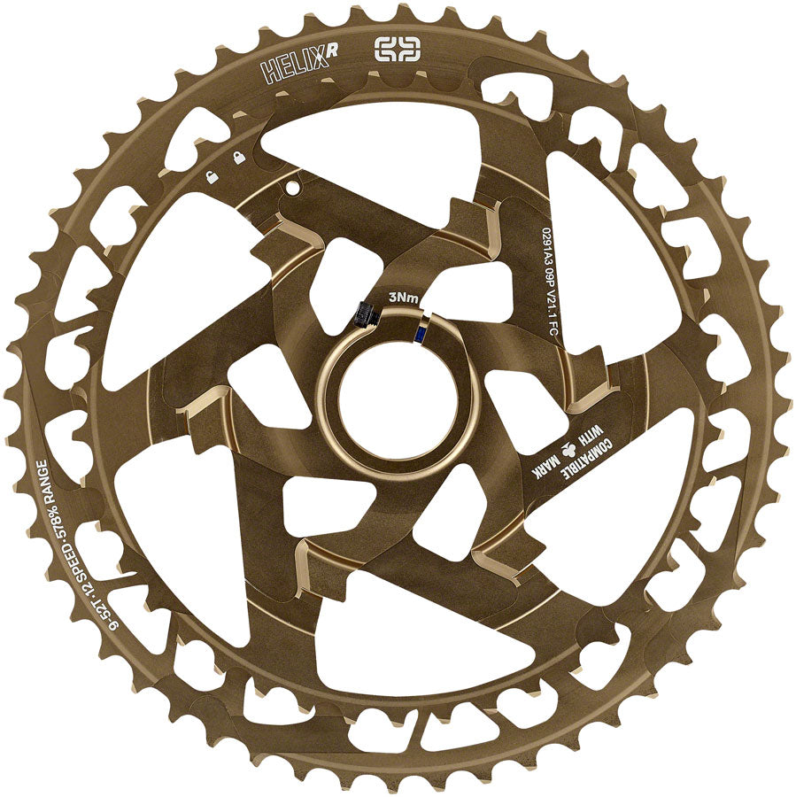 e*thirteen Helix Race Cassette - 12-Speed 9-52t Bronze Cassettes and Cogs E*thirteen   